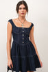 DENIM MINI DRESS
